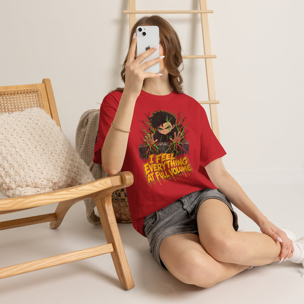 I Feel Everything at Full Volume Tee - Silas