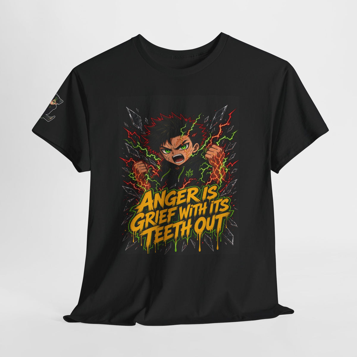 Anger Is Grief With Its Teeth Out — Silas Tee