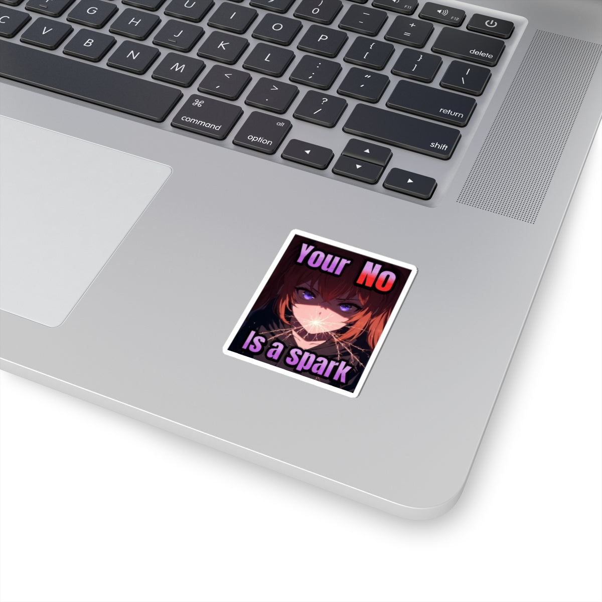 Your No Is a Spark-Kiss Cut Sticker