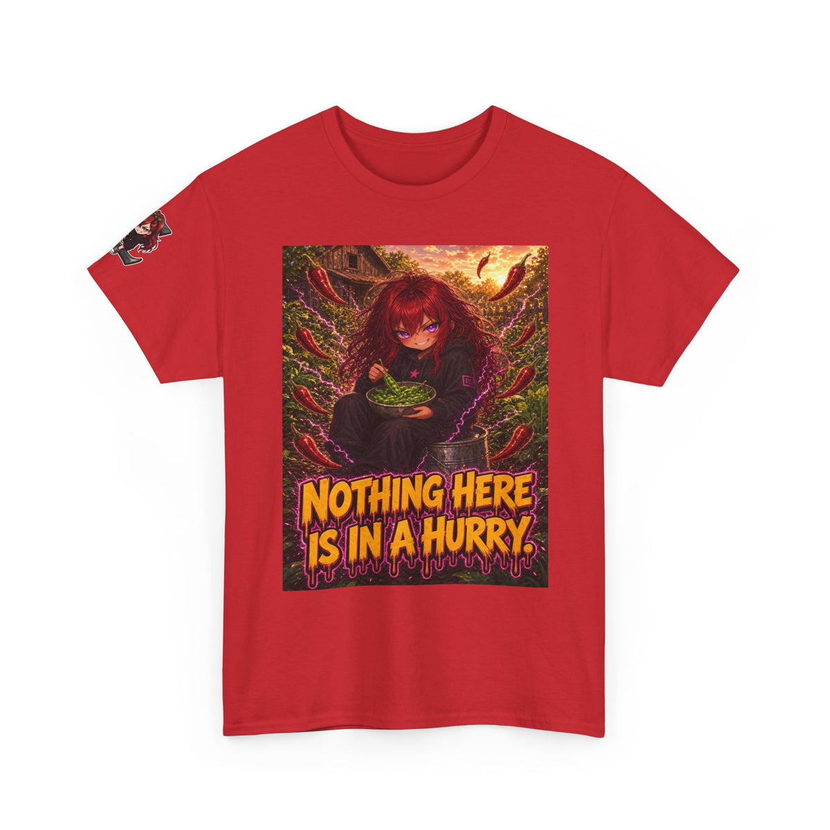 Nothing Here Is in a Hurry. Tee - Nova