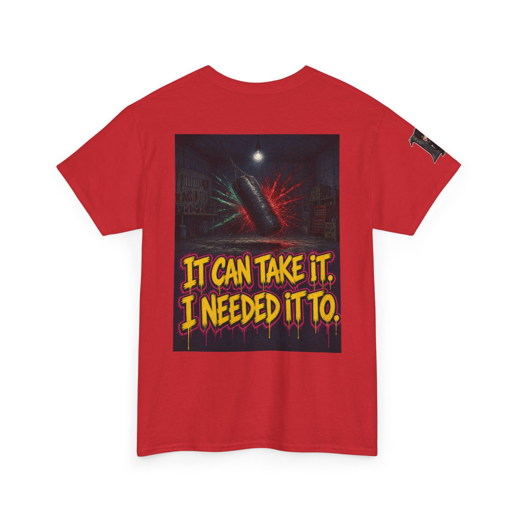 The Bag Doesn't Flinch. Neither Do I. Tee - Silas