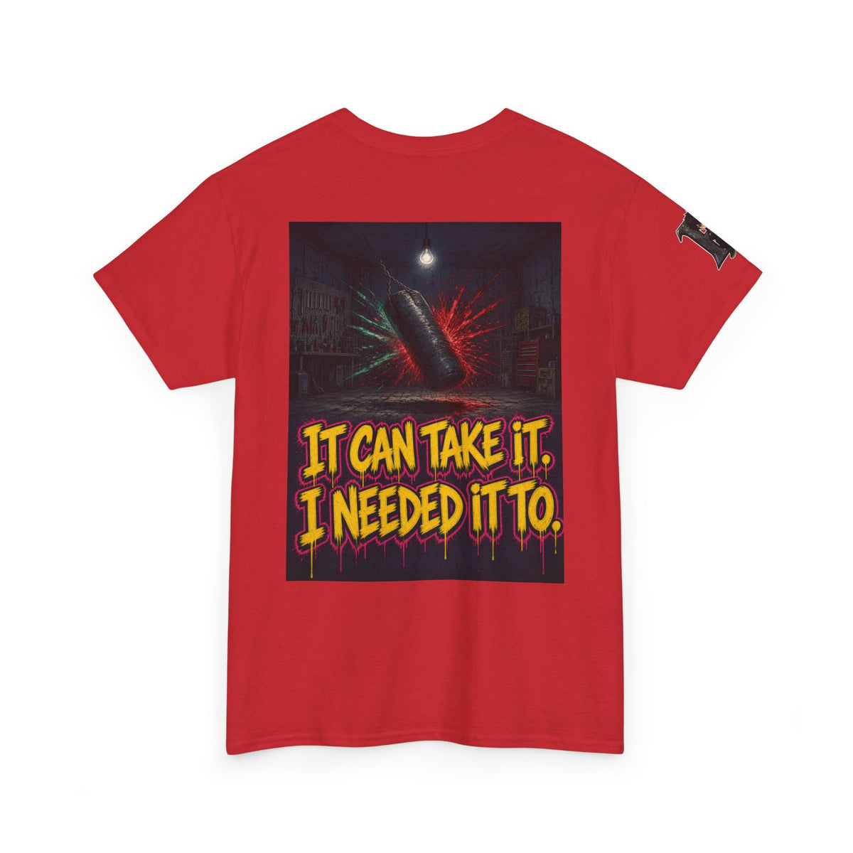 The Bag Doesn't Flinch. Neither Do I. Tee - Silas