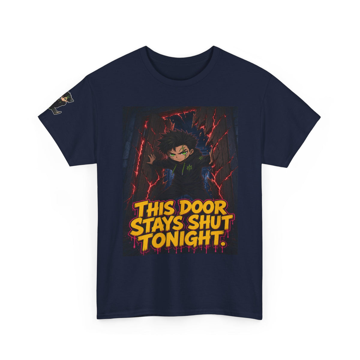 This Door Stays Shut Tonight. Tee - Silas