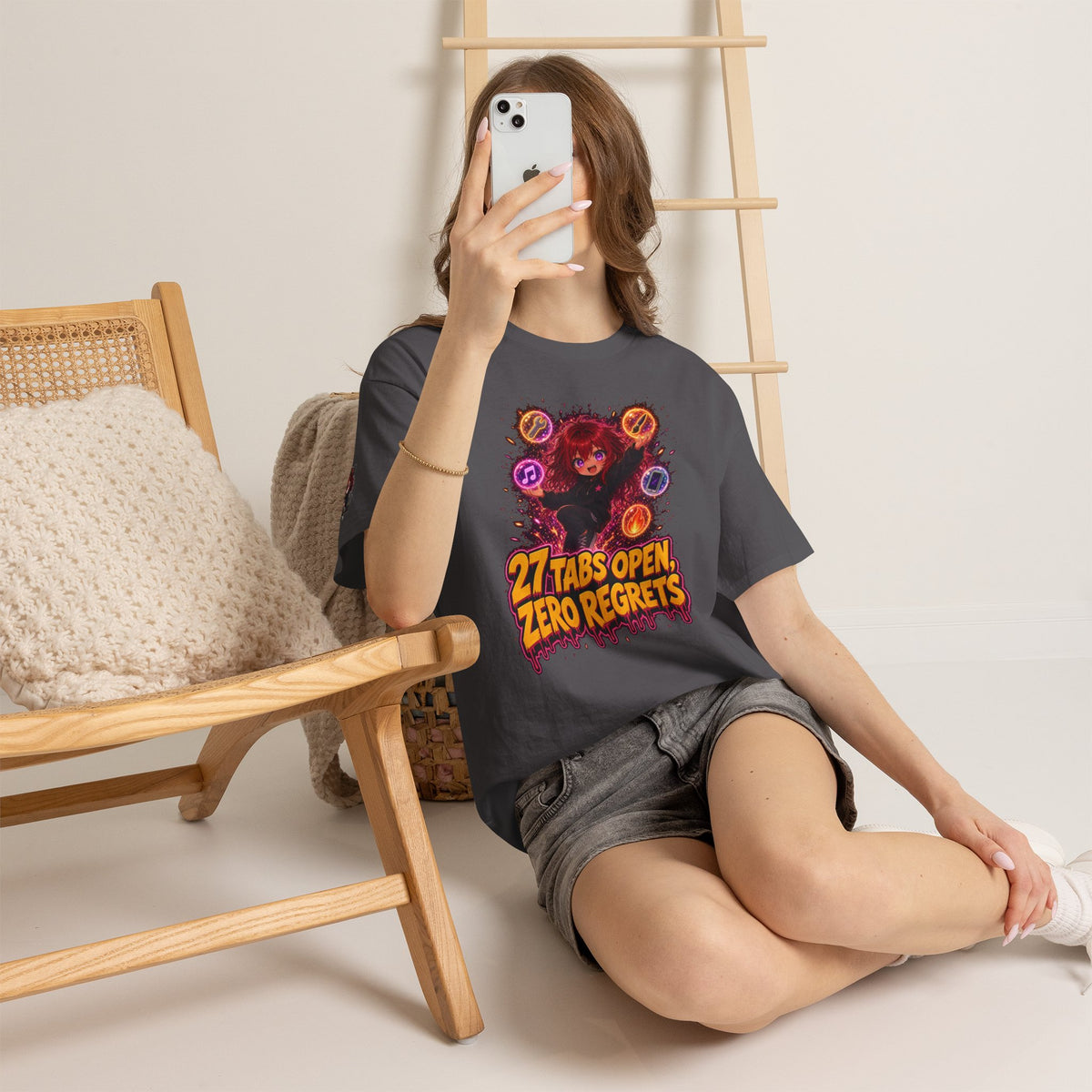 27 Tabs Open, Zero Regrets Tee - Nova