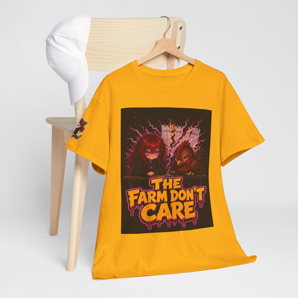 The Farm Don't Care — Nova & Silas Homestead Tee