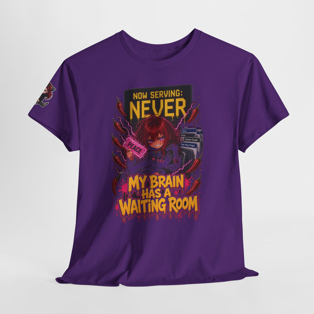 My Brain Has a Waiting Room Tee - Nova