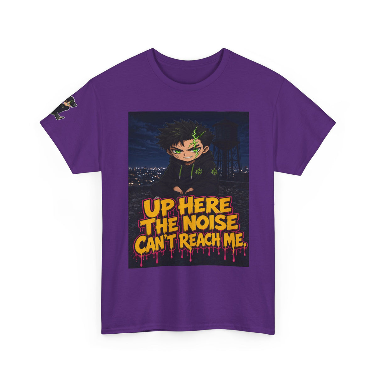 Up Here the Noise Can't Reach Me. Tee - Silas