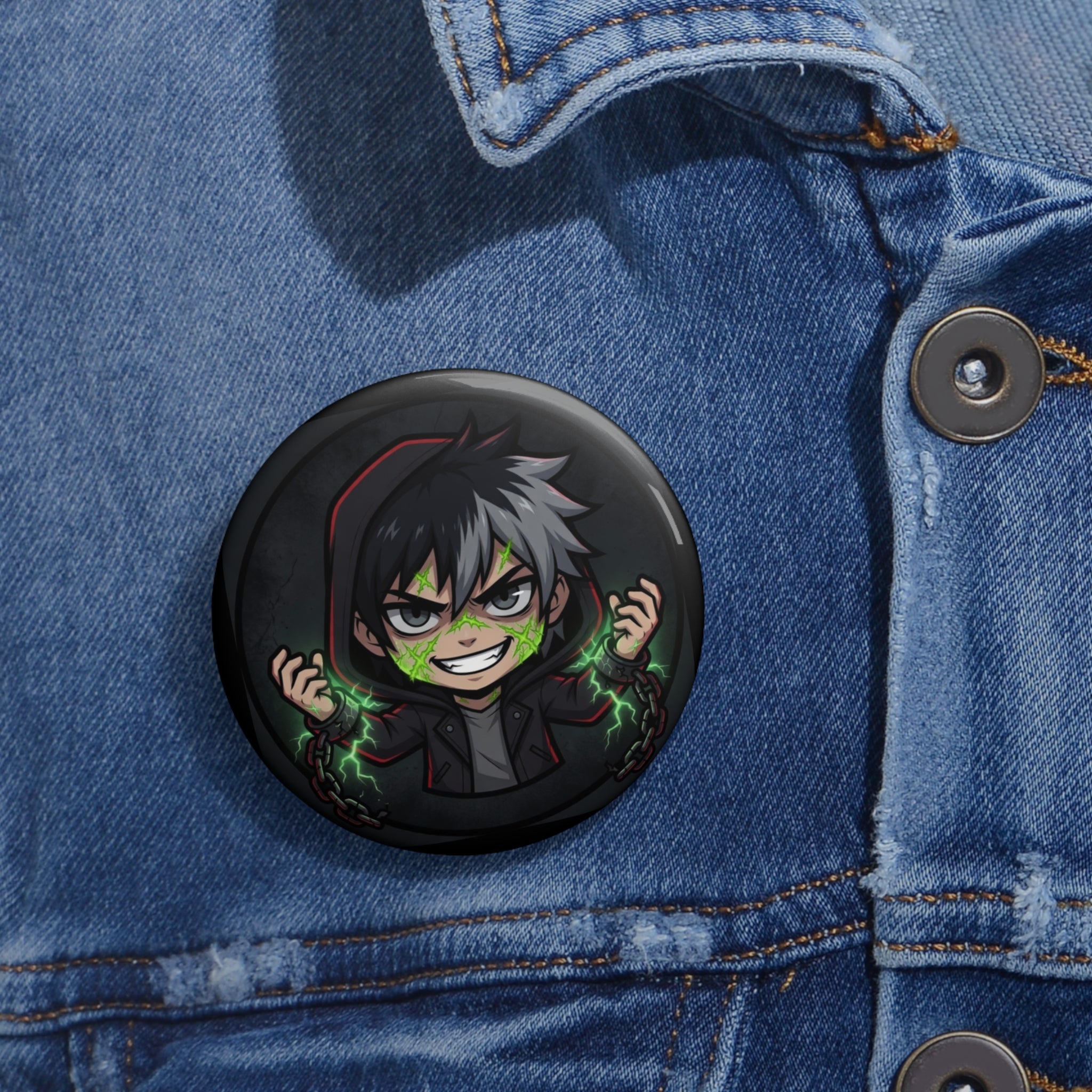 Broken Chains Pin