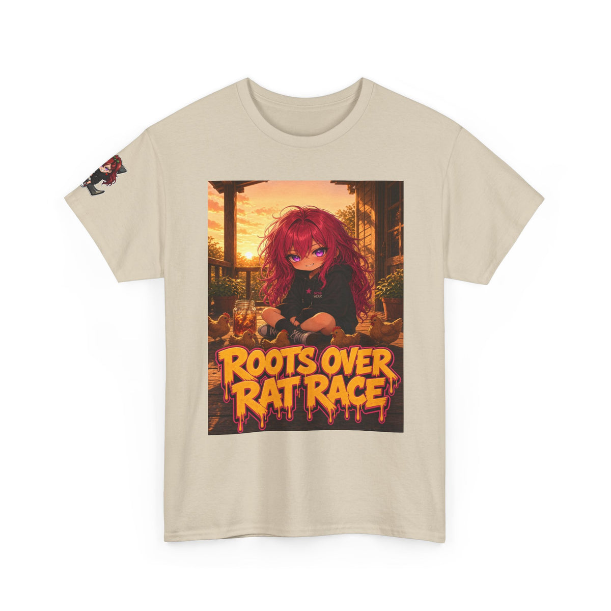 Roots Over Rat Race — Nova Tee