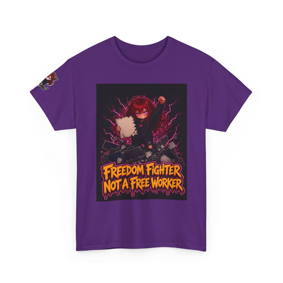 Freedom Fighter, Not a Free Worker — Nova Tee