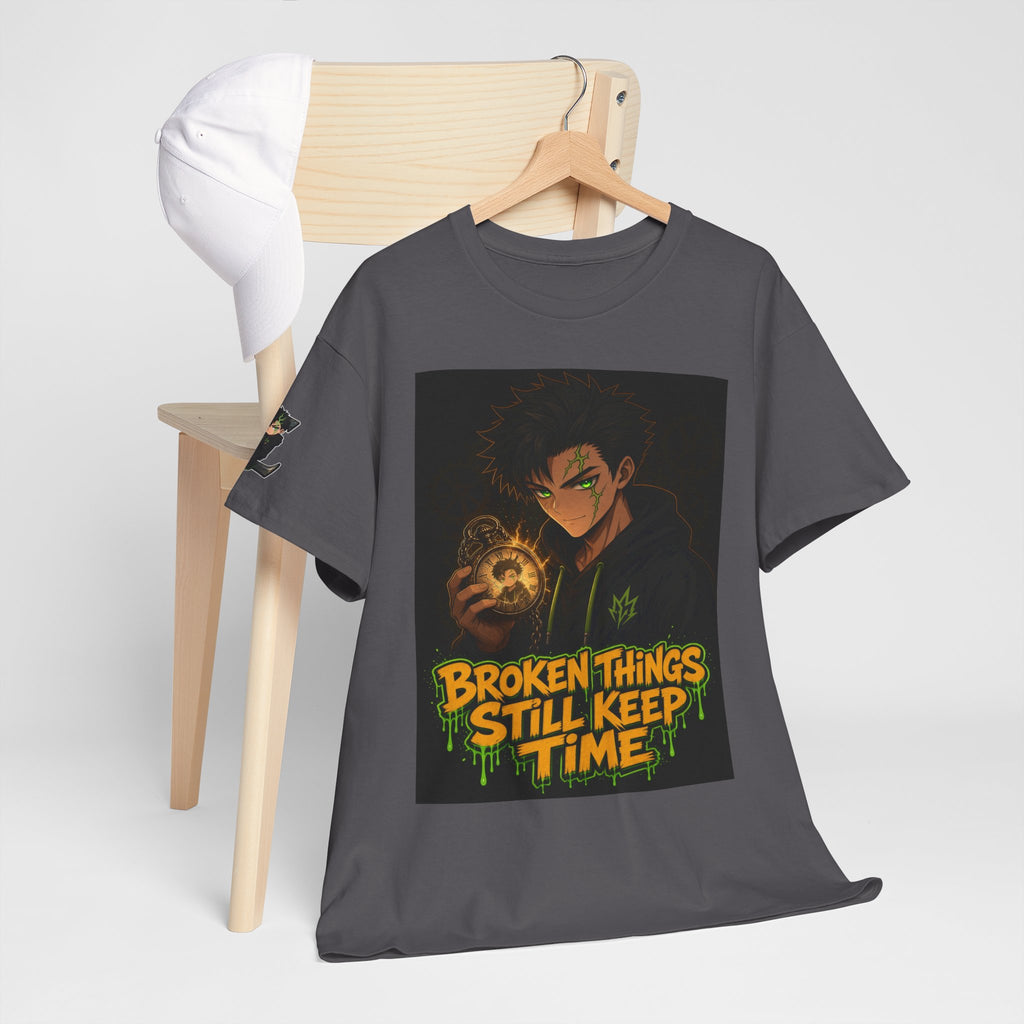 Broken Things Still Keep Time — Silas Tee