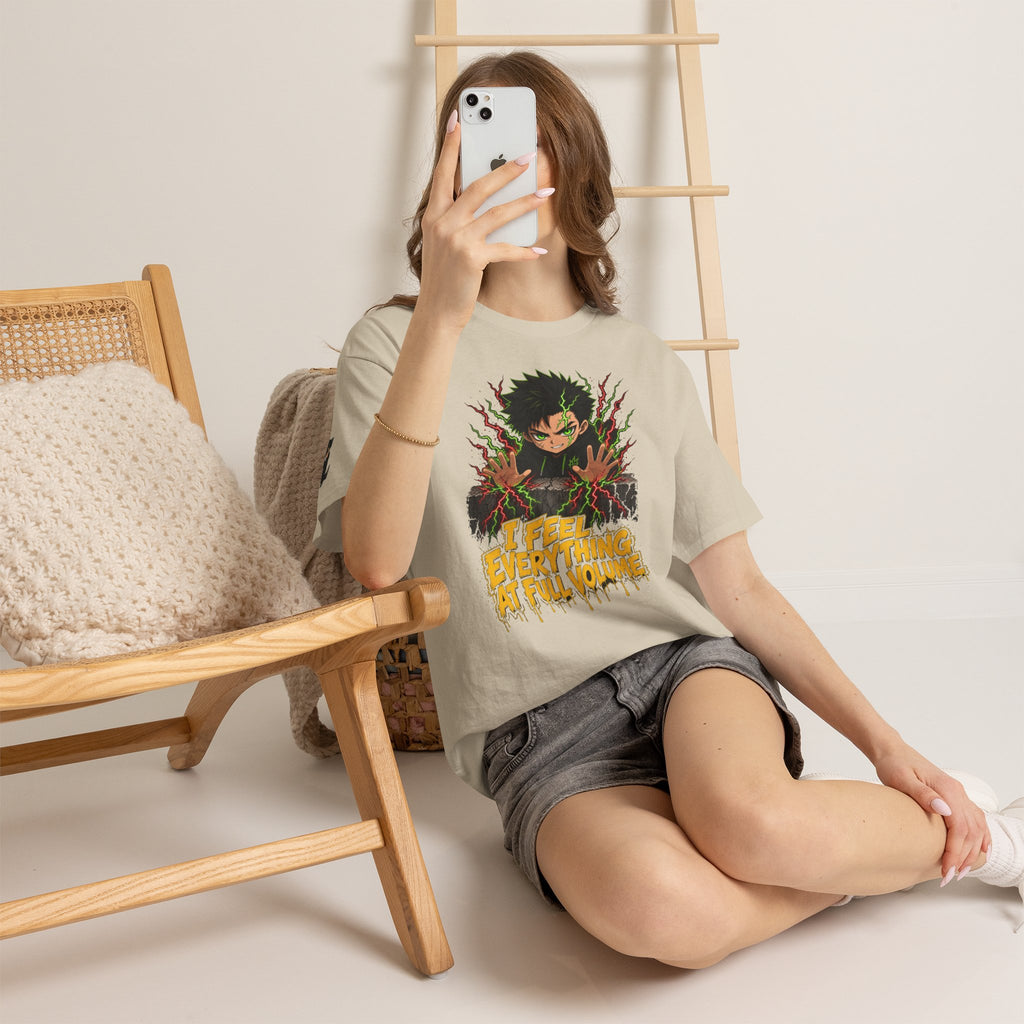 I Feel Everything at Full Volume Tee - Silas