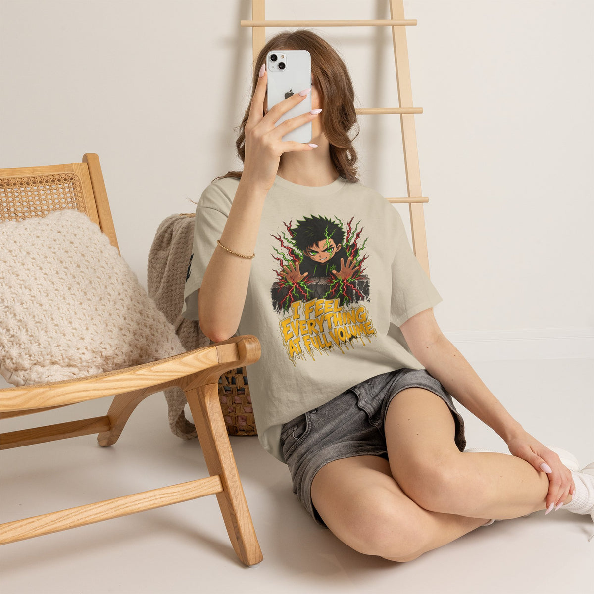 I Feel Everything at Full Volume Tee - Silas