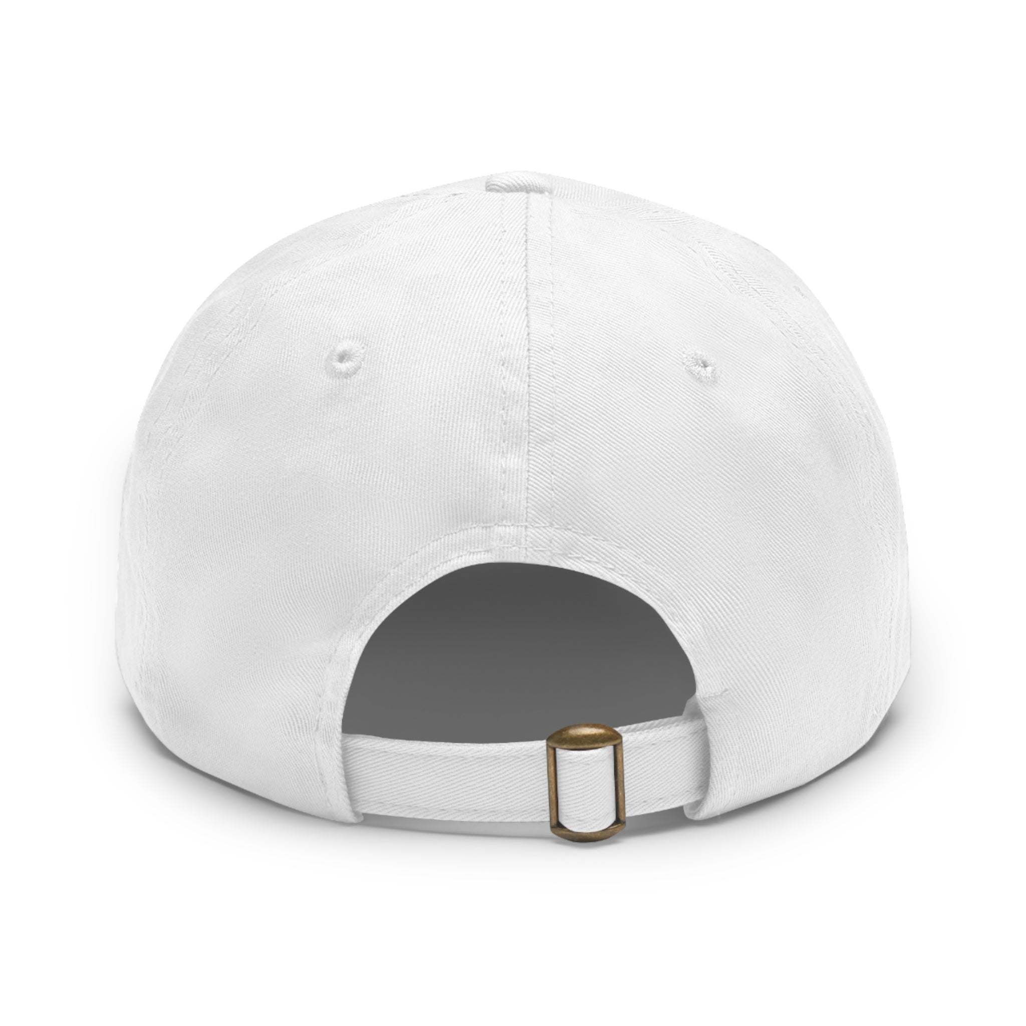 'It All Started With Chickens' Leather Patch Cap
