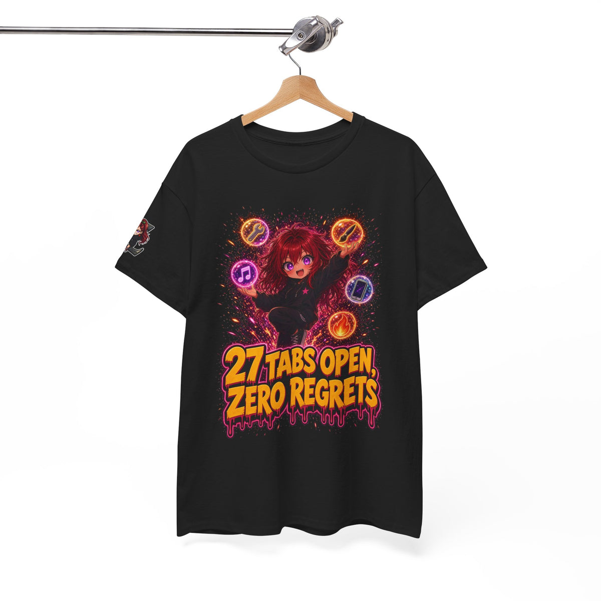 27 Tabs Open, Zero Regrets Tee - Nova