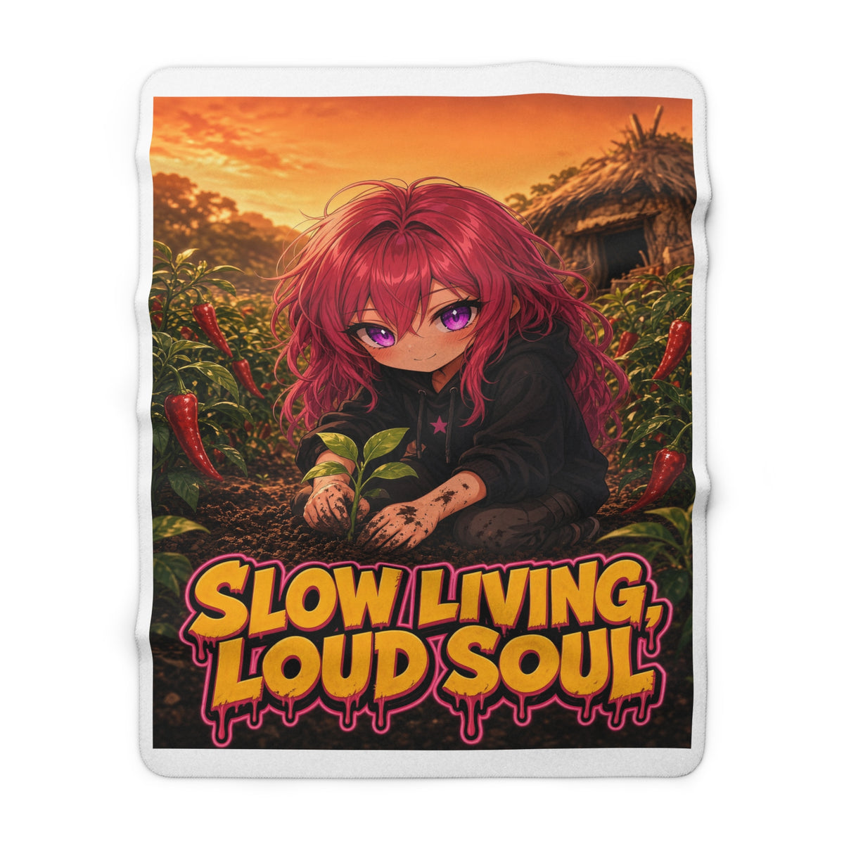 Slow Living, Loud Soul — Nova Sherpa Blanket (Nova Homestead)