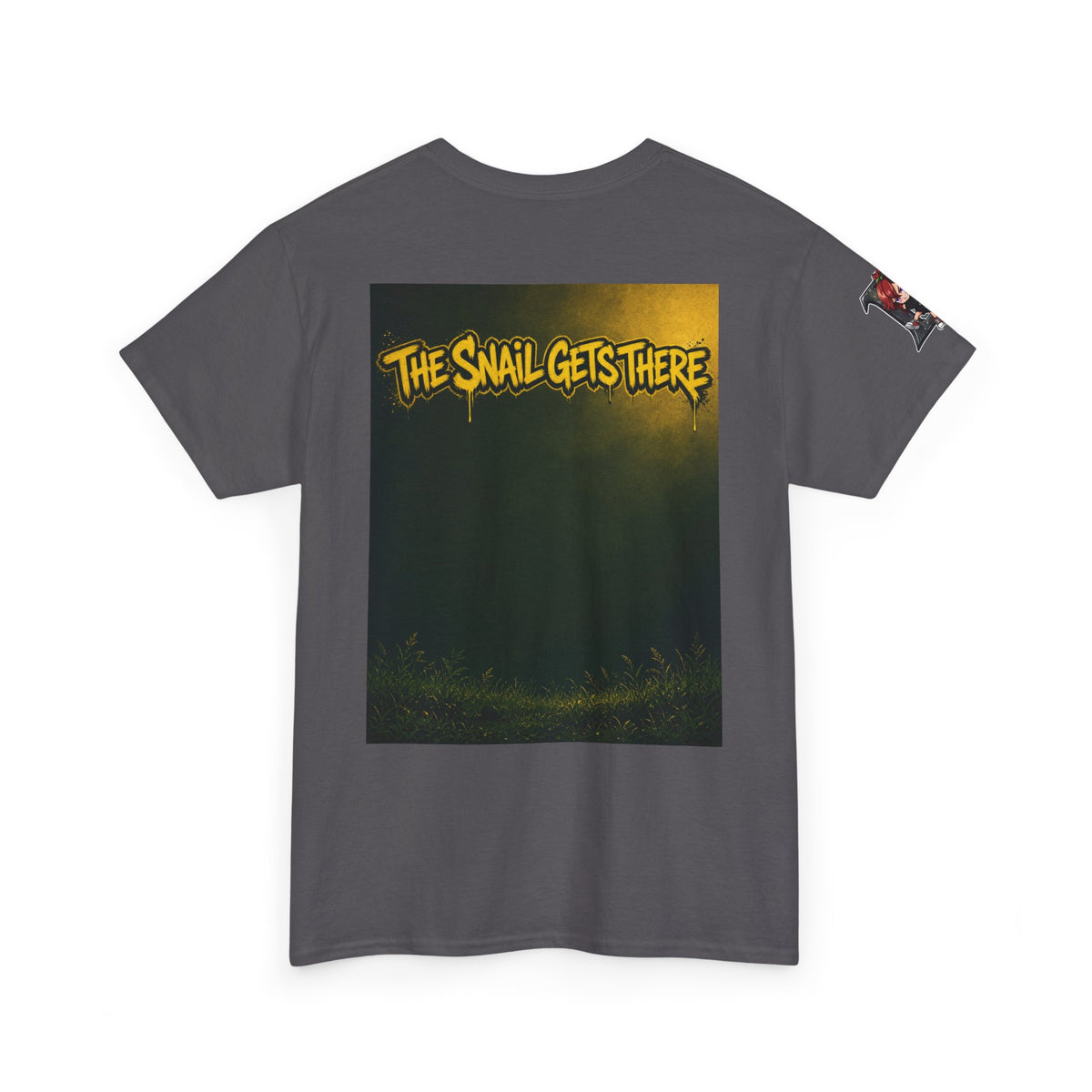 Slow Down, The World Will Wait — Nova Snail Tee