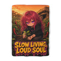 Slow Living, Loud Soul — Nova Sherpa Blanket (Nova Homestead)