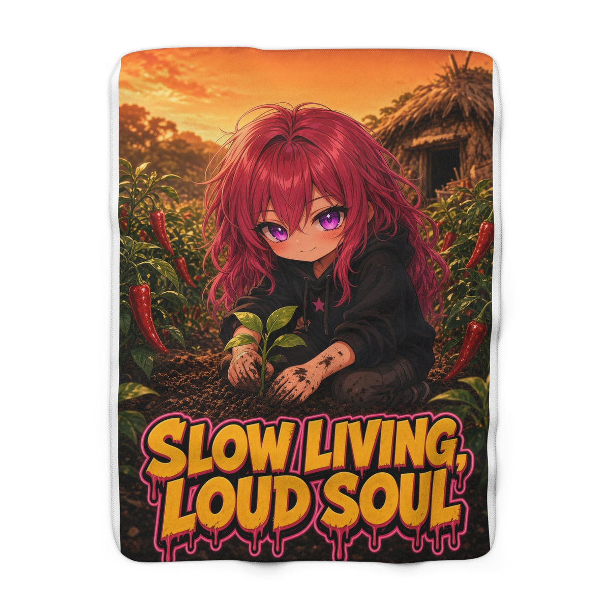 Slow Living, Loud Soul — Nova Sherpa Blanket (Nova Homestead)