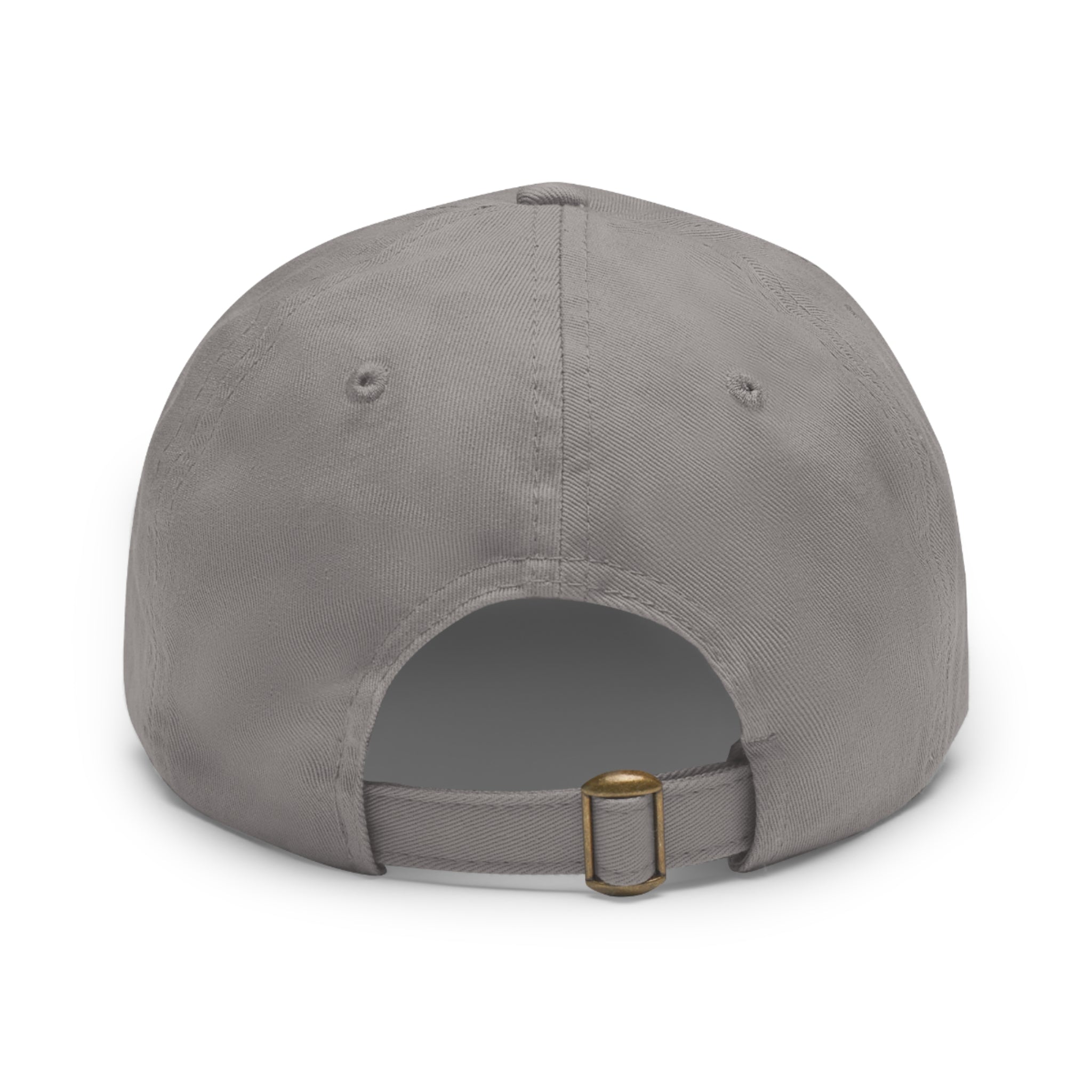 'It All Started With Chickens' Leather Patch Cap