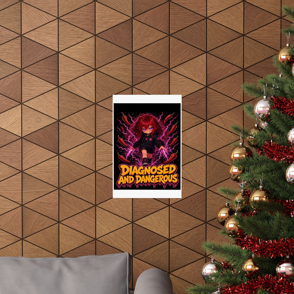 Diagnosed and Dangerous — Nova Poster (Nova NeuroSpicy)
