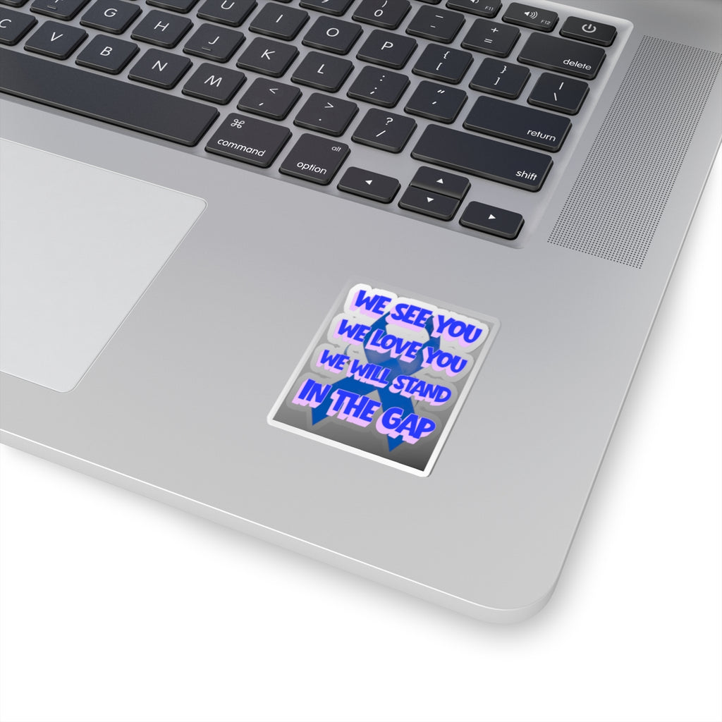 We See You-Kiss Cut Sticker