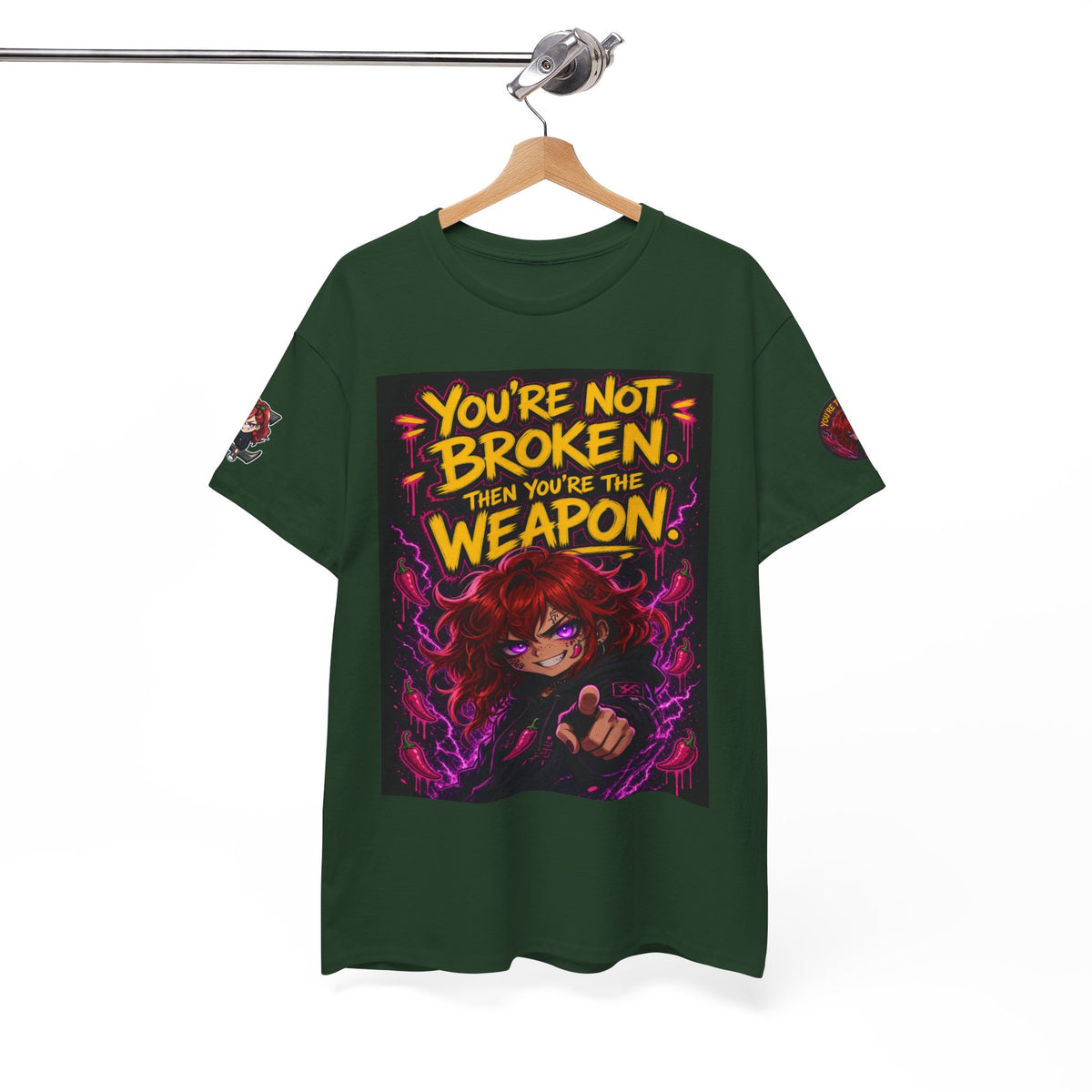 You're Not Broken — You're The Weapon — Nova Tee