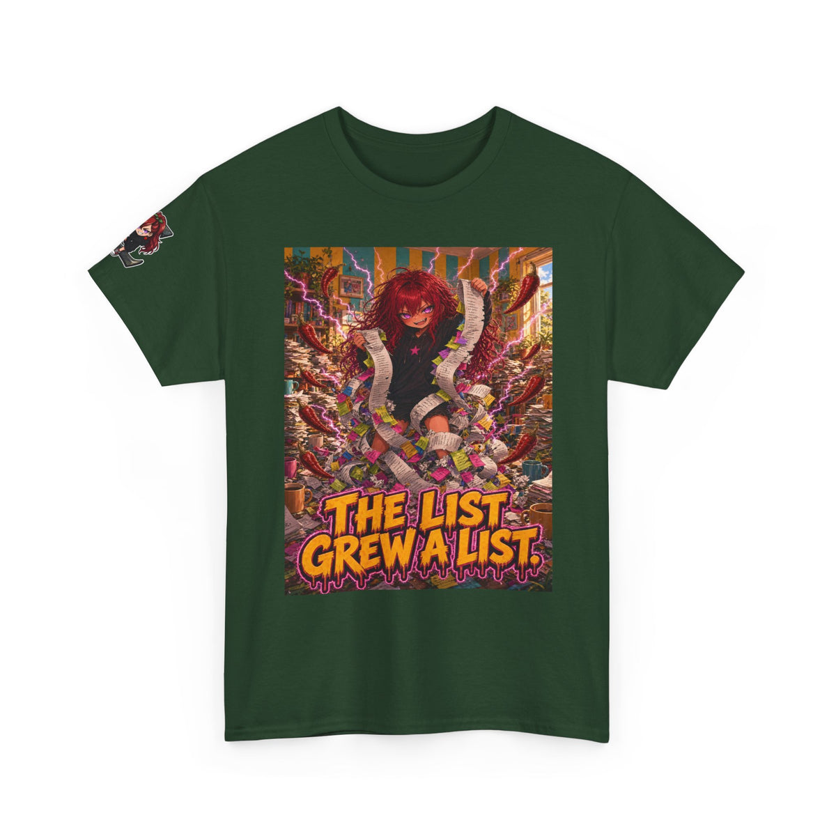 The List Grew a List. Tee - Nova