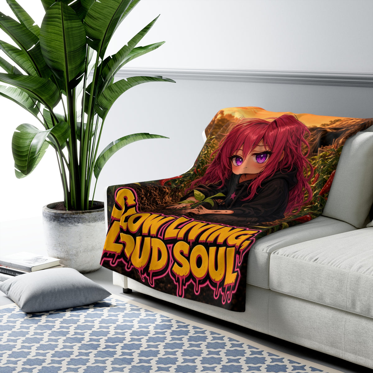 Slow Living, Loud Soul — Nova Sherpa Blanket (Nova Homestead)