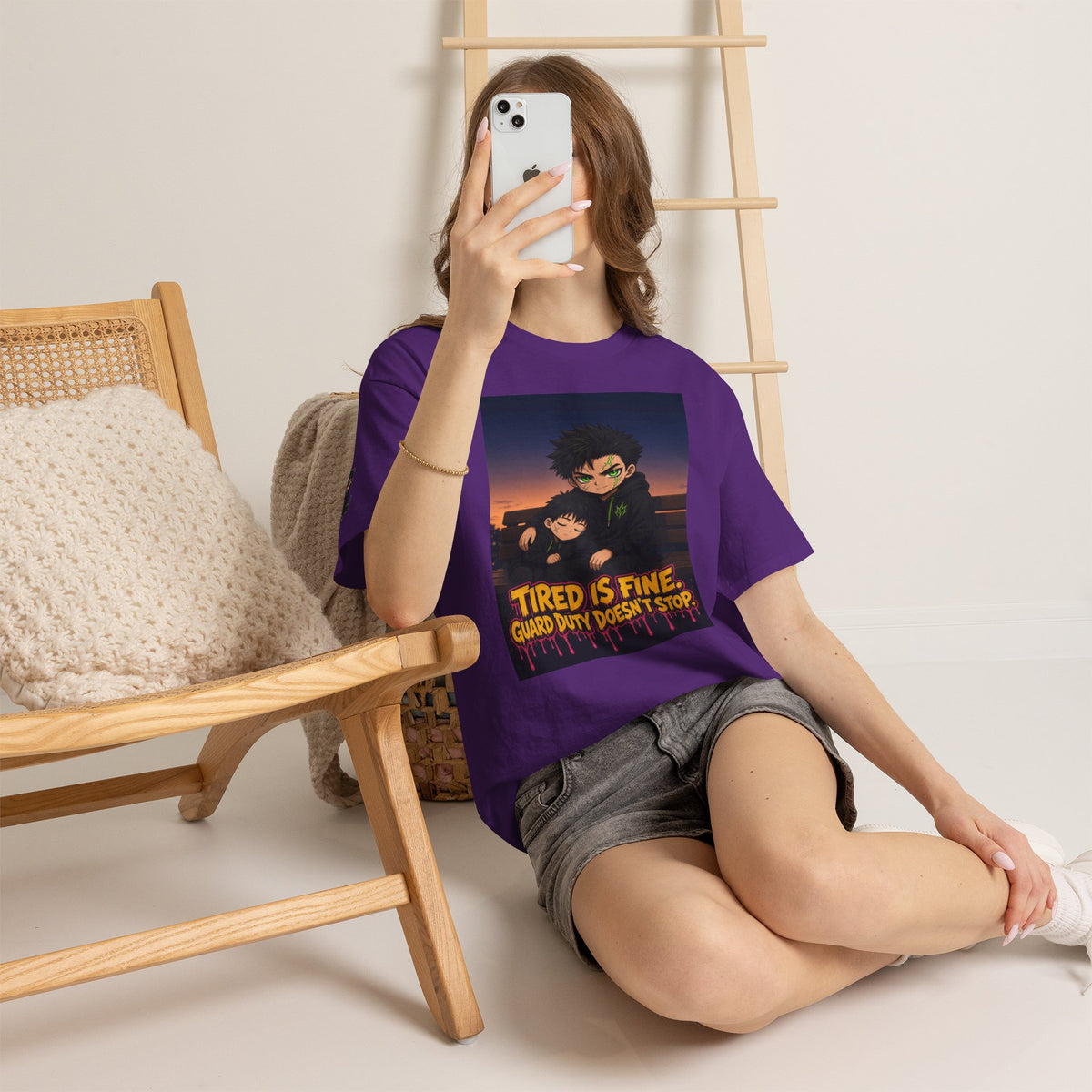 Tired Is Fine — Silas Night Watch Tee