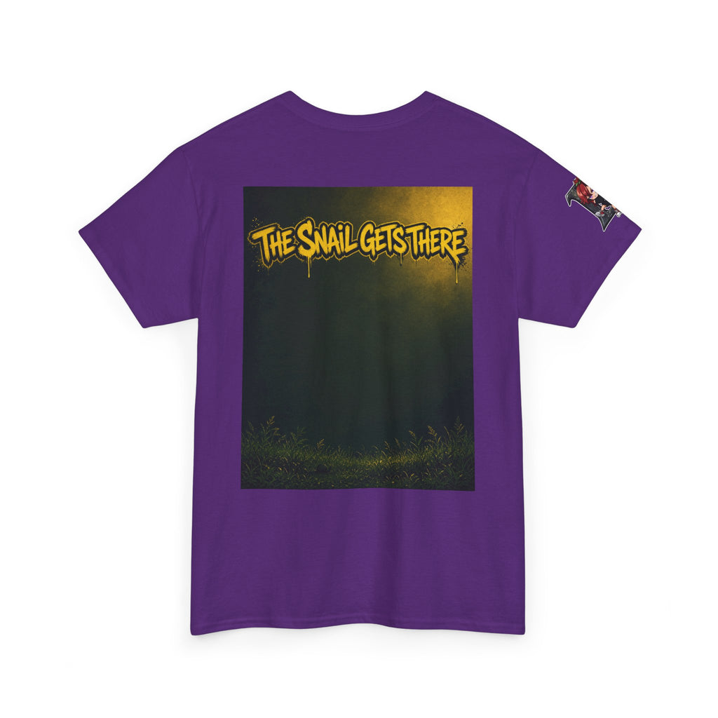 Slow Down, The World Will Wait — Nova Snail Tee