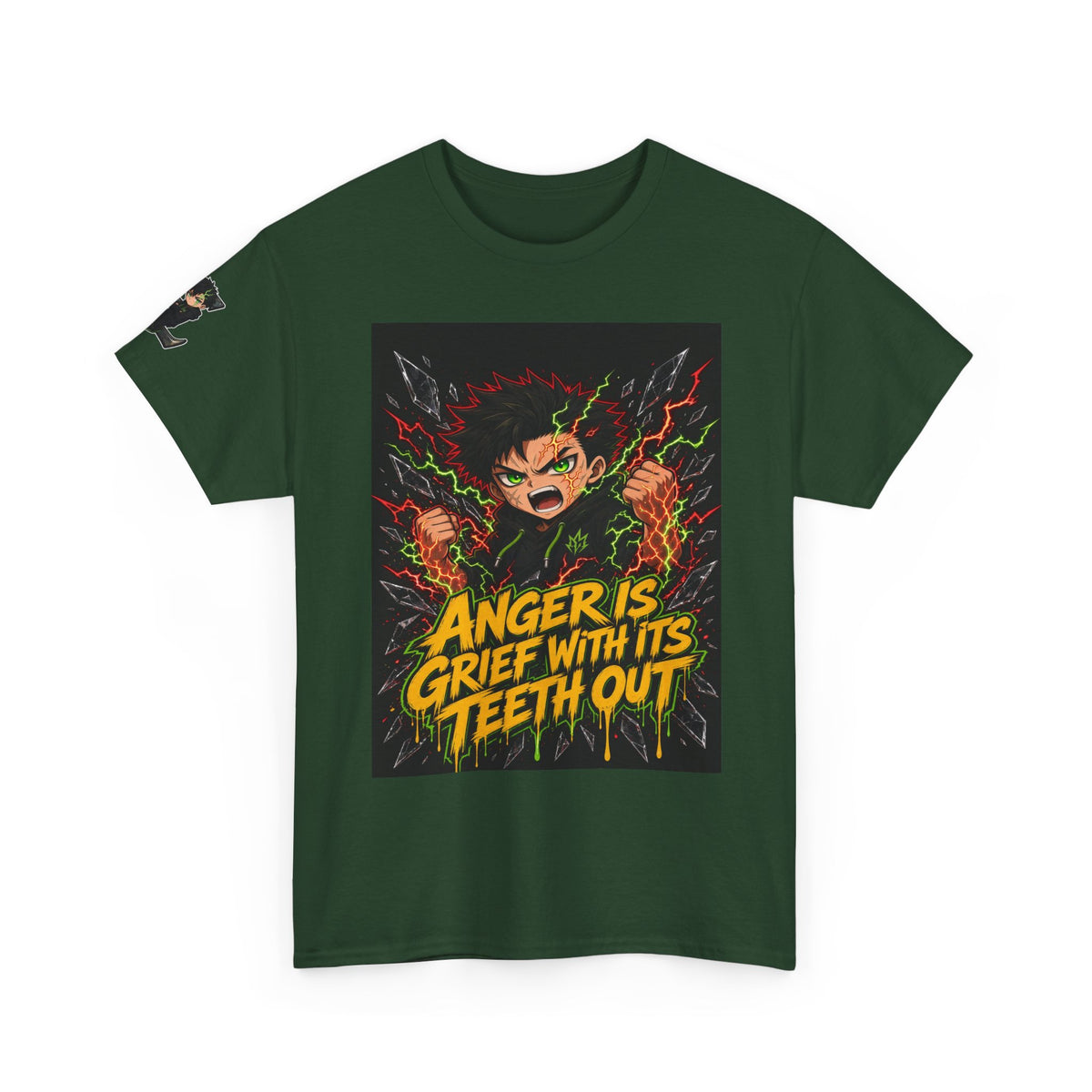 Anger Is Grief With Its Teeth Out — Silas Tee