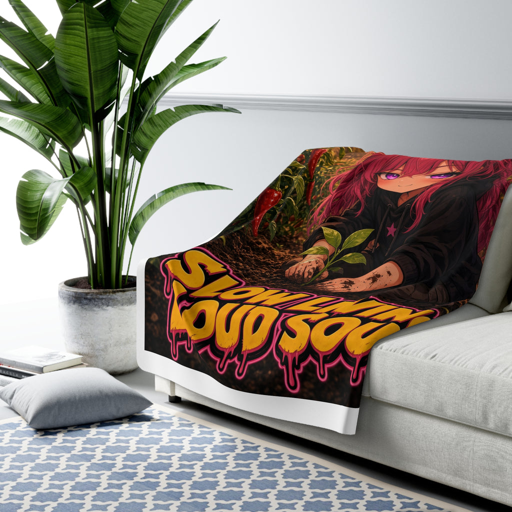 Slow Living, Loud Soul — Nova Sherpa Blanket (Nova Homestead)