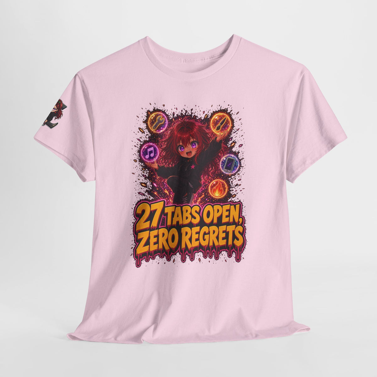 27 Tabs Open, Zero Regrets Tee - Nova