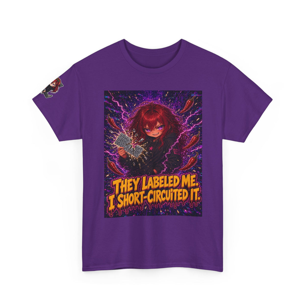 They Labeled Me. I Short-Circuited It. Tee - Nova