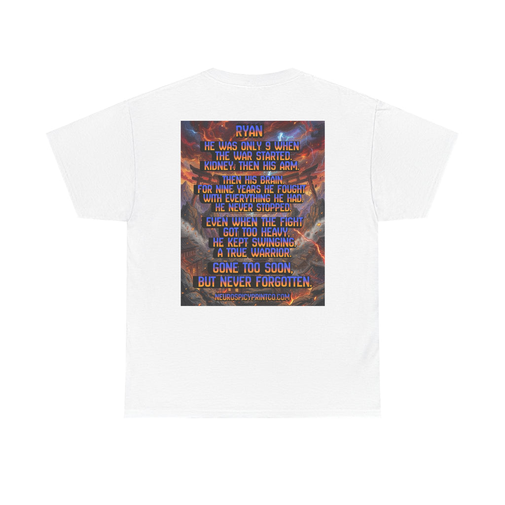 Ryan's Shirt — A Warrior's Art Lives On