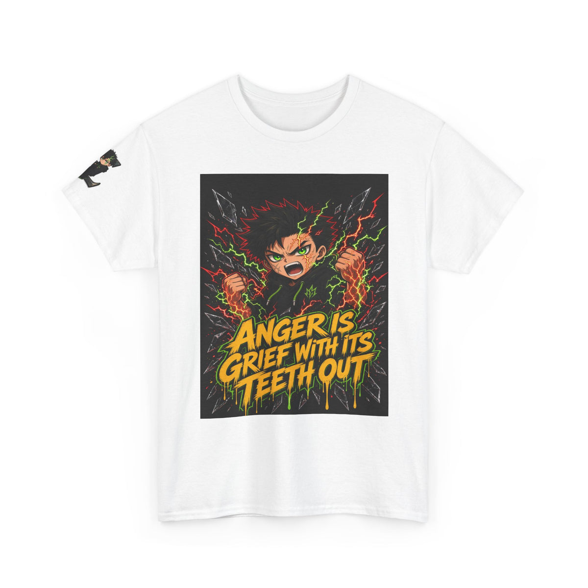 Anger Is Grief With Its Teeth Out — Silas Tee