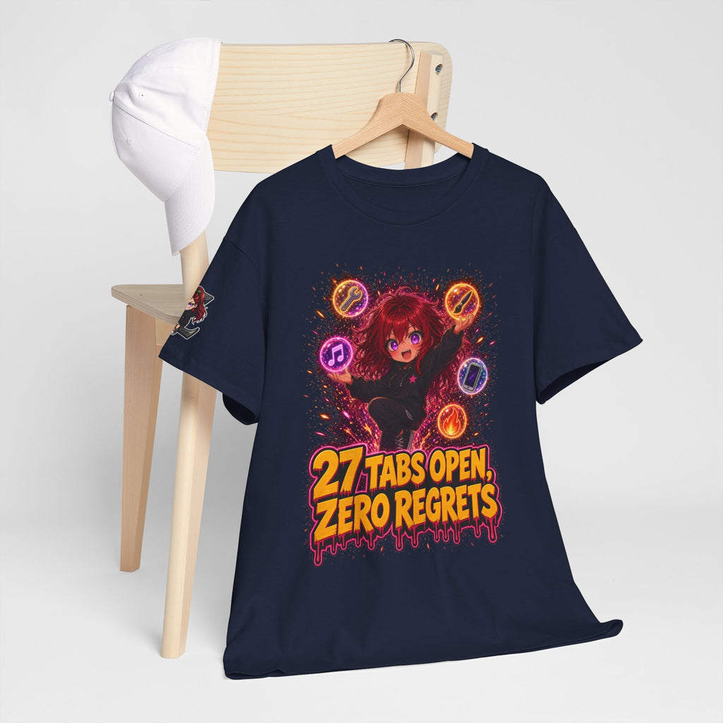 27 Tabs Open, Zero Regrets Tee - Nova