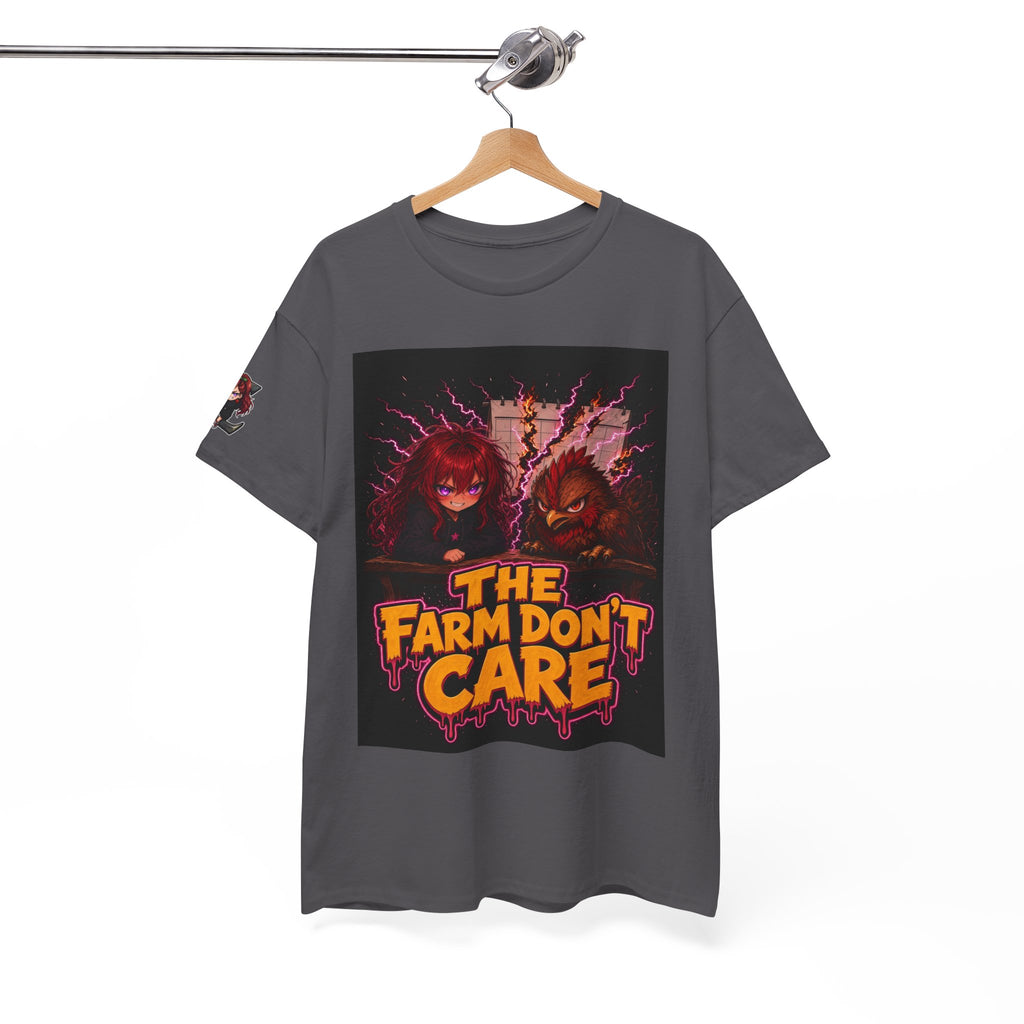 The Farm Don't Care — Nova & Silas Homestead Tee