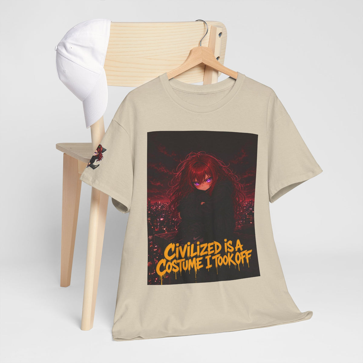 Civilized Is a Costume I Took Off — Nova Tee