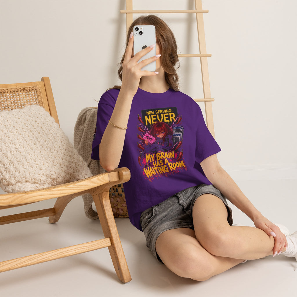 My Brain Has a Waiting Room Tee - Nova