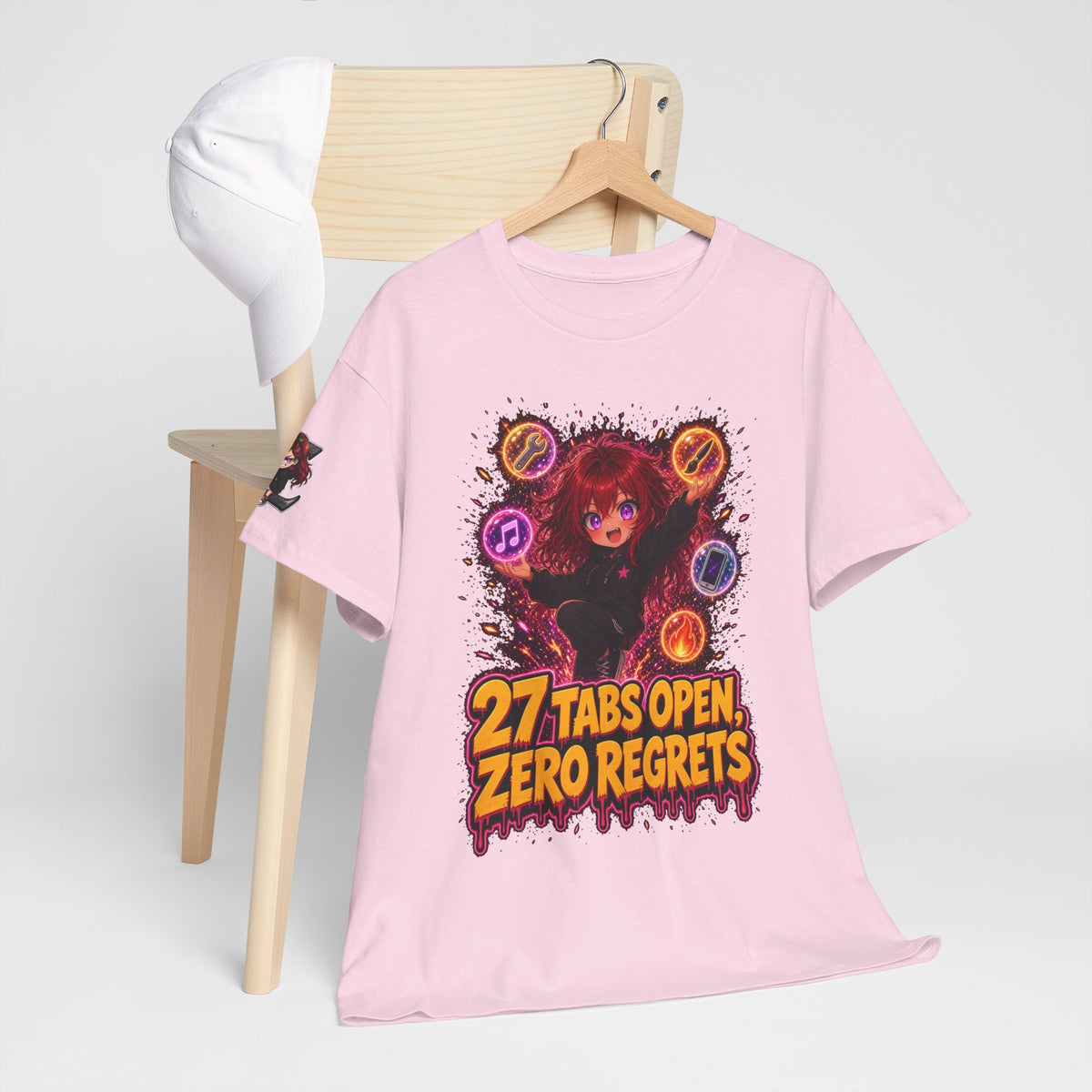 27 Tabs Open, Zero Regrets Tee - Nova