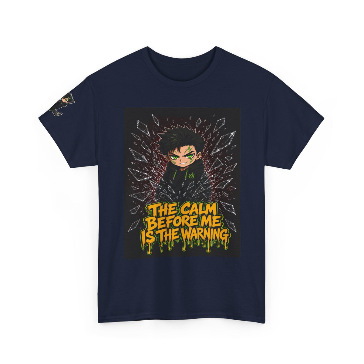 The Calm Before Me Is the Warning — Silas Tee