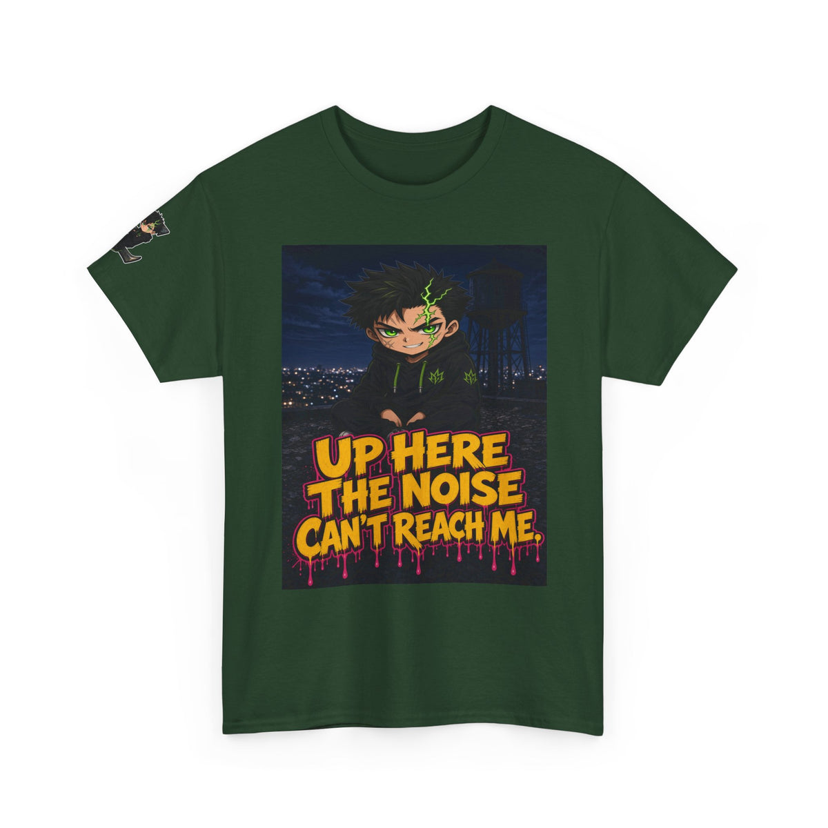 Up Here the Noise Can't Reach Me. Tee - Silas
