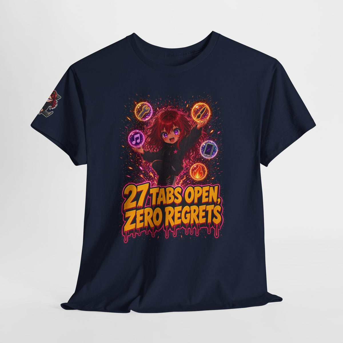 27 Tabs Open, Zero Regrets Tee - Nova