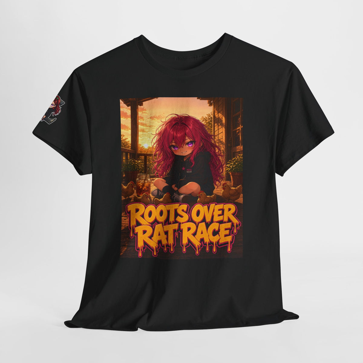 Roots Over Rat Race — Nova Tee