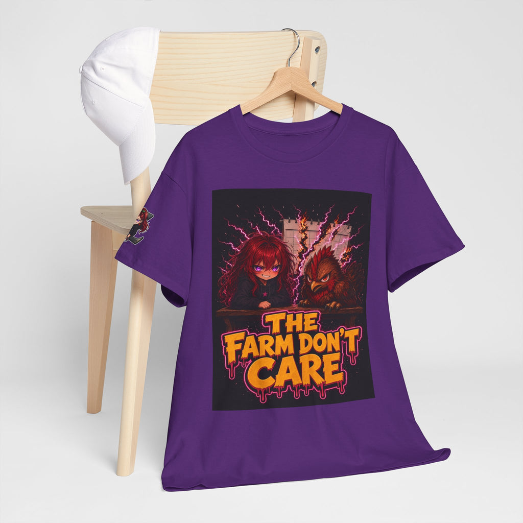 The Farm Don't Care — Nova & Silas Homestead Tee