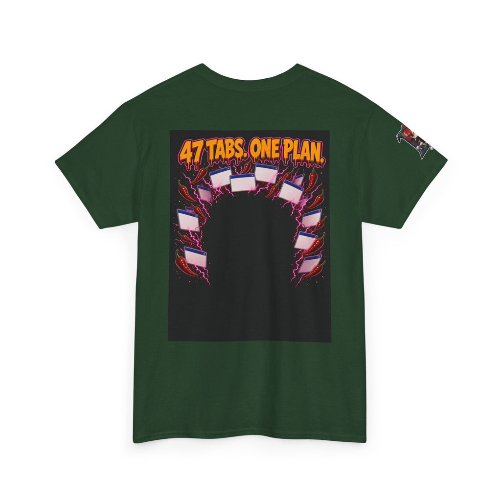 Organized Chaos: 47 Tabs, One Plan — Nova Tee