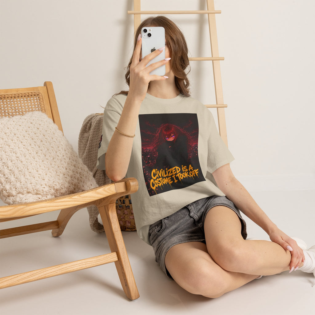Civilized Is a Costume I Took Off — Nova Tee