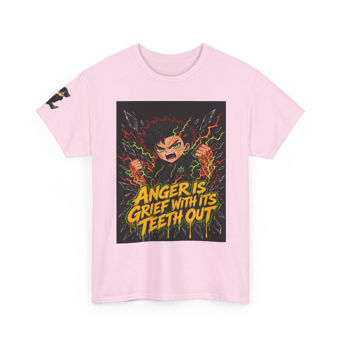 Anger Is Grief With Its Teeth Out — Silas Tee